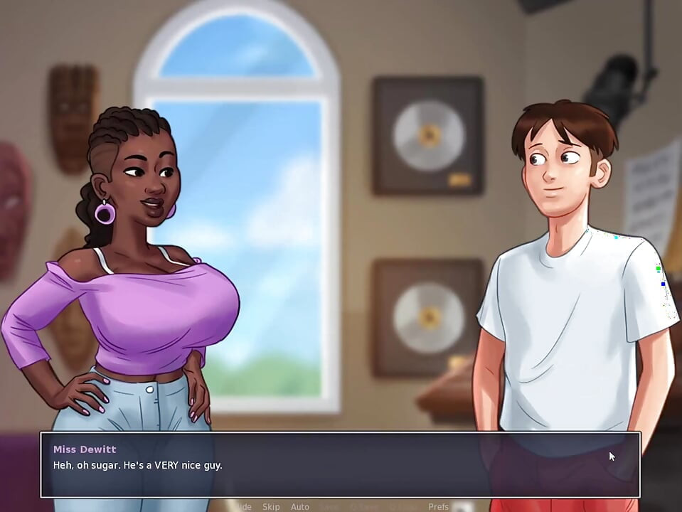 Summertime Saga Miss Dewitt Animation Collection Part 11
