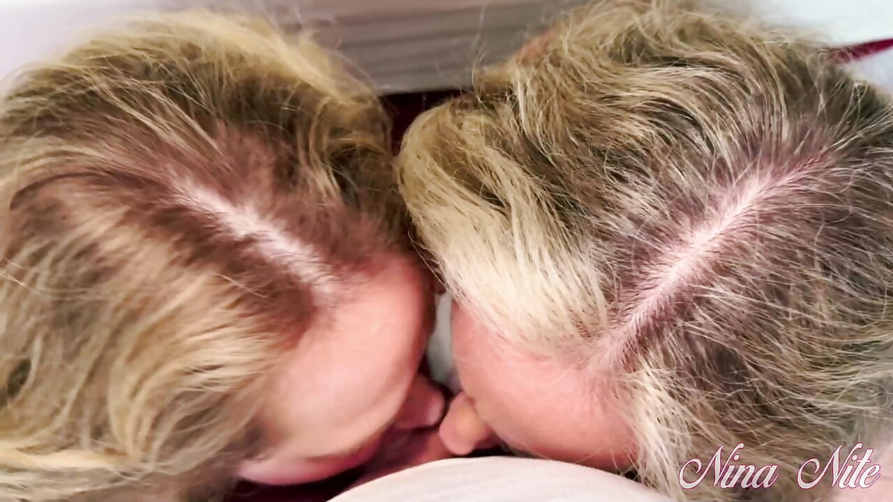 Nina喜欢分享鸡巴!