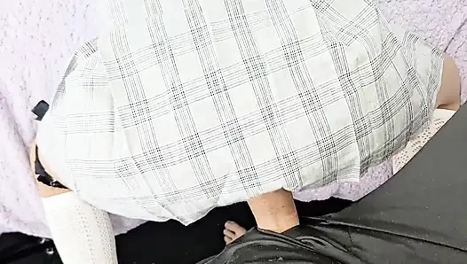 1-2 Spoiled little schoolgirl lets adults fuck her at home.