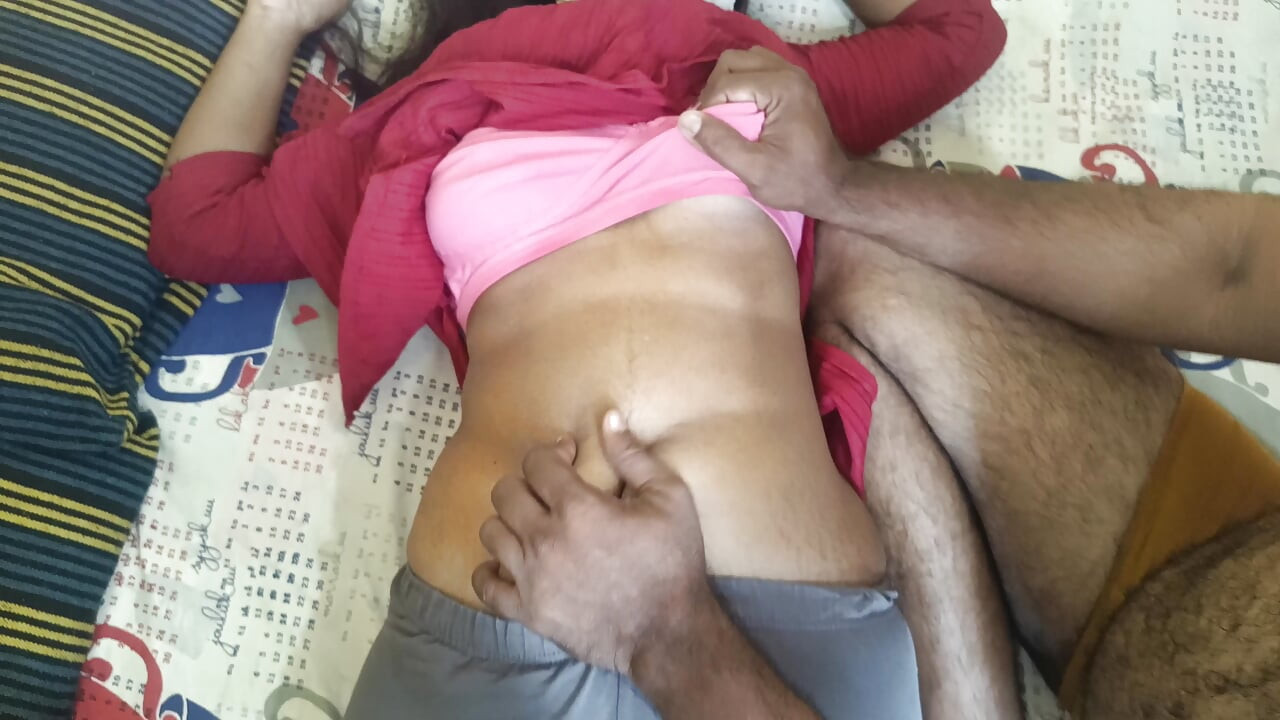 Homemade hot romance in bed