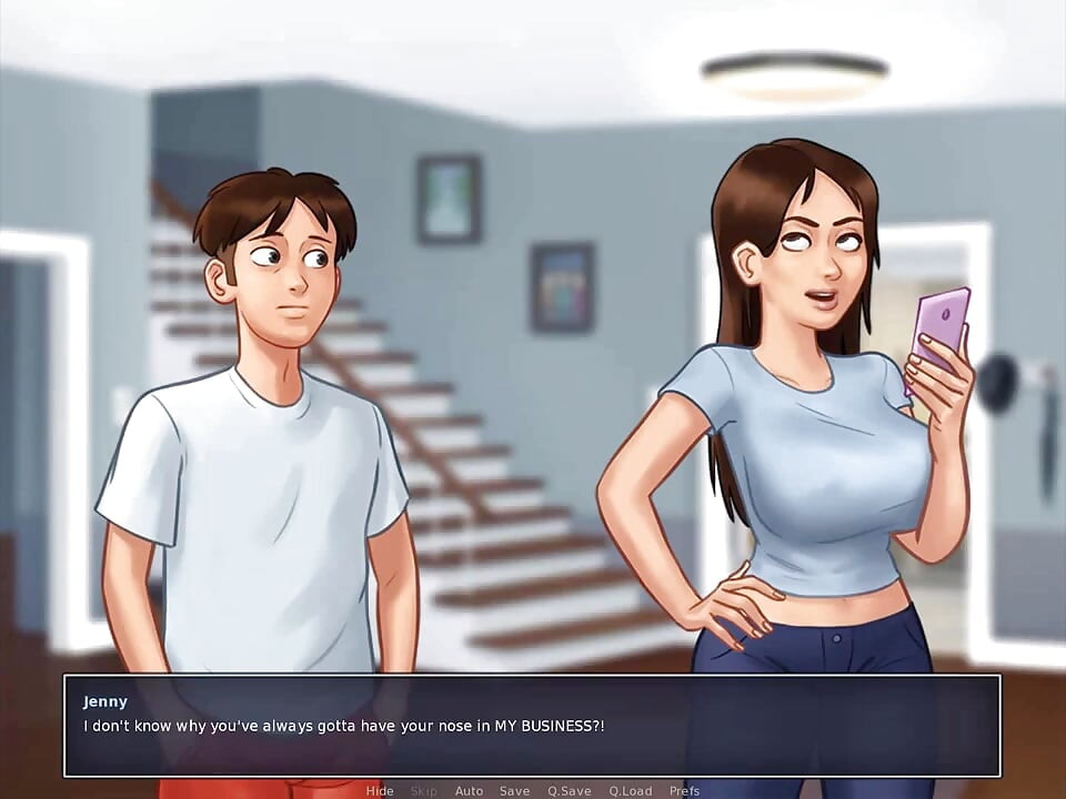 Summertime saga: bitchy stepsister ep 61