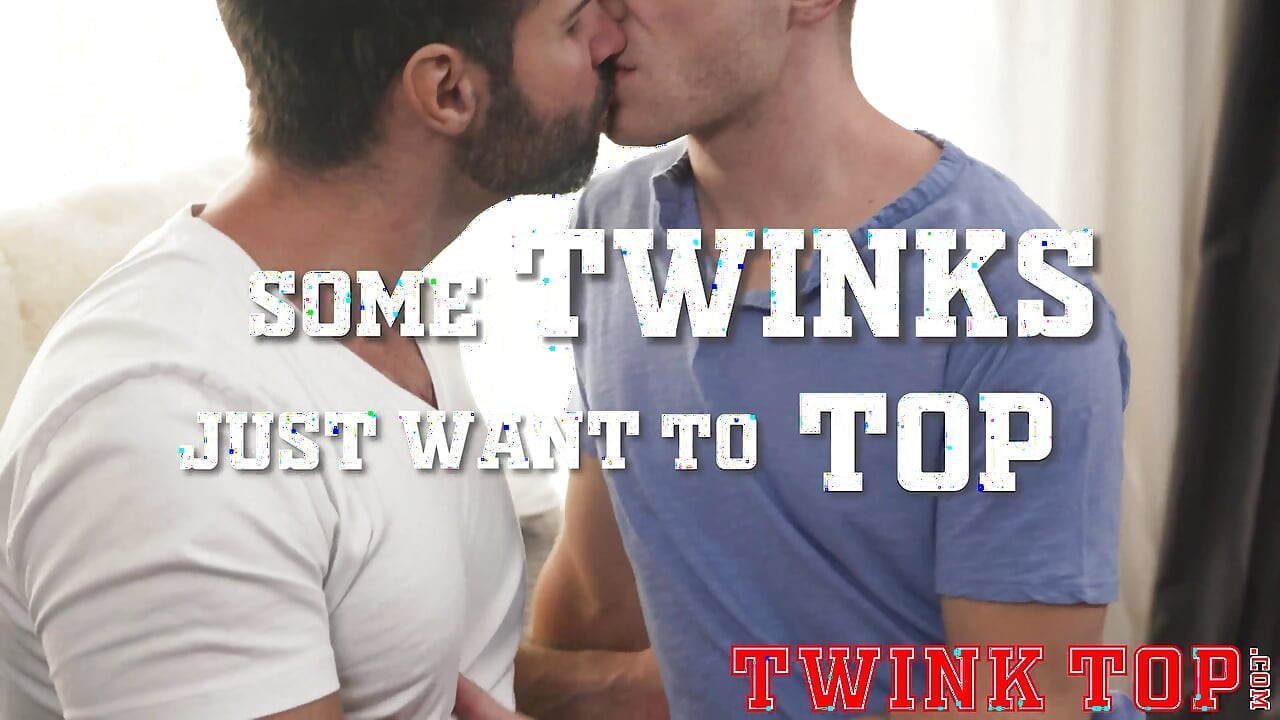 TwinkTop - Blond jock Joel Someone with massive dick raw fucks Cole Blue
