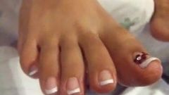 Vrouwelijke voeten - 30 -jarige vrouw