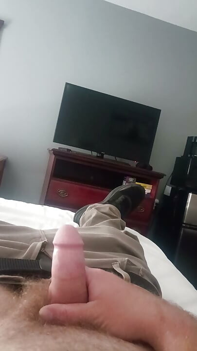 Stroking Cumshot