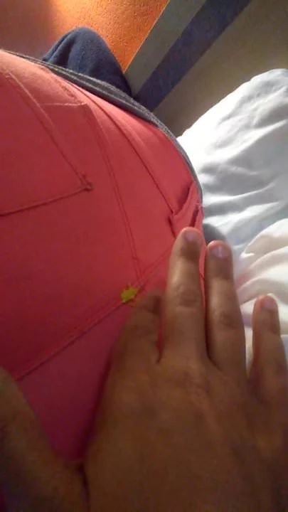 My rubbing some mustard on my big boody judys ass