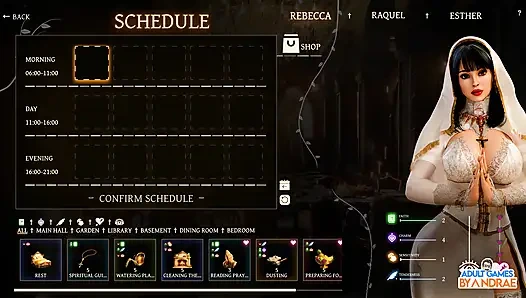 Sisters in Sin Gameplay Part 4 – The Basement Mystery and Raquel’s Temptation