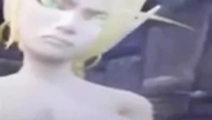 delna'nın sürtük elf üzerinde Cum