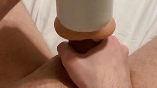Wet pussy takes big cock