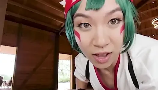 VRCosplayX Kimmy Kim As OVERWATCH 2 KIRIKO Wants To Smooth Out Misunderstanding With Pure Passion Part 1
