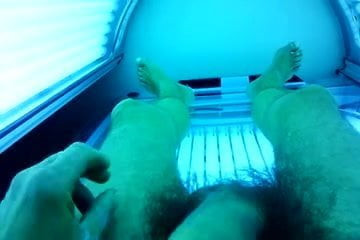 mein schwanz im solarium