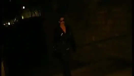 A Deep Throat for Our Big-breasted Stranger.
