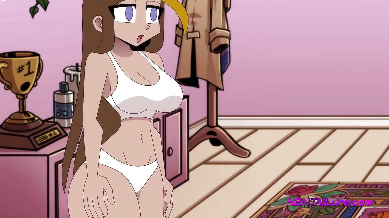 Japanska anime djevojka Žestoko jebanje porno crtić toon seks video