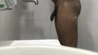 인도 인도 섹시한 덩어리 목욕