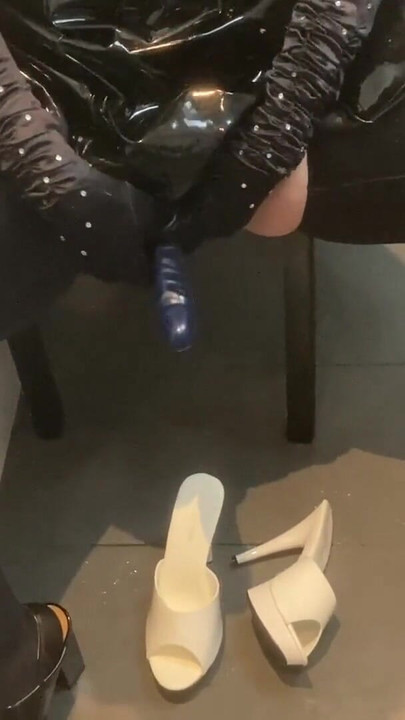 Epic moment from "Piss and Cum on White Mules by User Request"