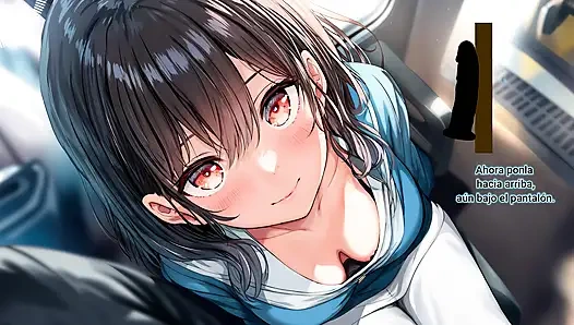 İspanyol hentai 31 talimatı - yaramaz japon trende sana mastürbasyon yapıyor.