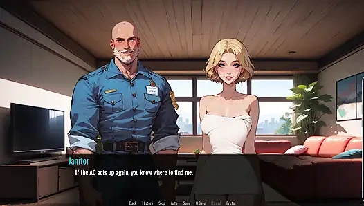 Welcome to Port Haven #10 - Is She a Snowbunny? - Cartoon Cheating/sharing Game