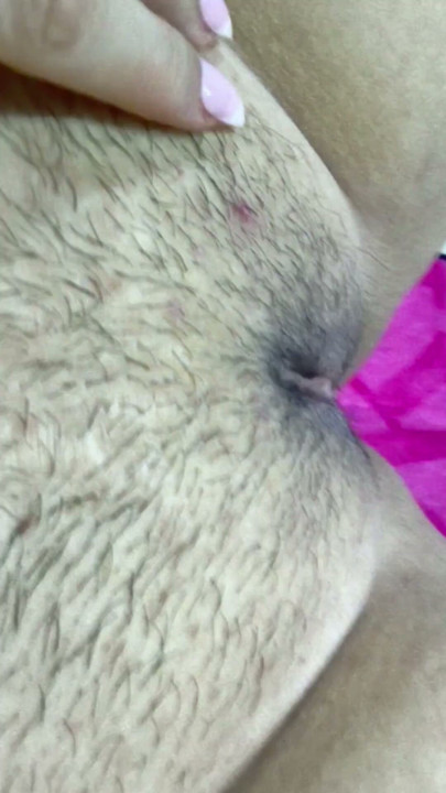 Mom masturbates her delicious huge hairy pussy | Clip 2