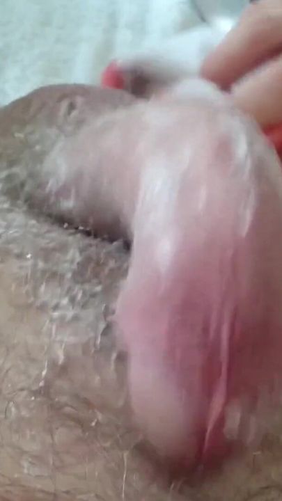 Nursing Shave From the Asshole and Scrotum