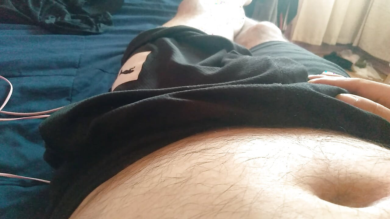 Addicted to hard sex, he masturbates to get his wonderful dick erect.