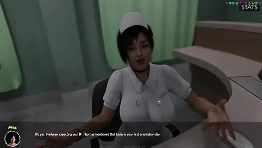 10ki tarafından tıbbi özel bakım - ilk iş günü, erotik sonuçlarla 1