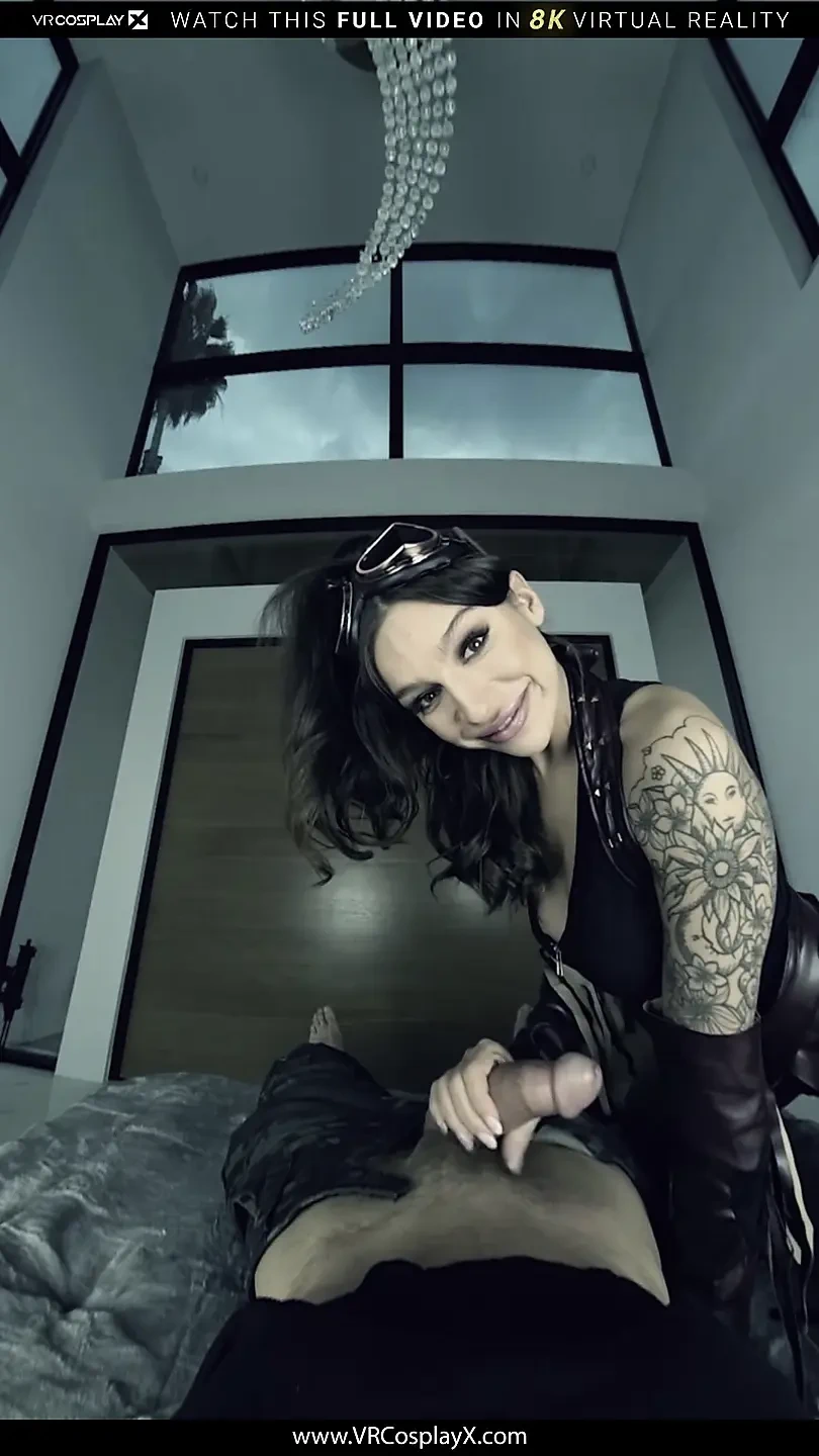 Vrcosplayx宝贝April Olsen作为吸盘打金发女郎想要带你很深 第1部分