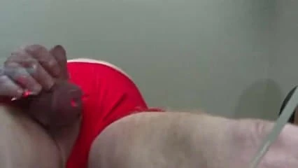 Old Man cumming