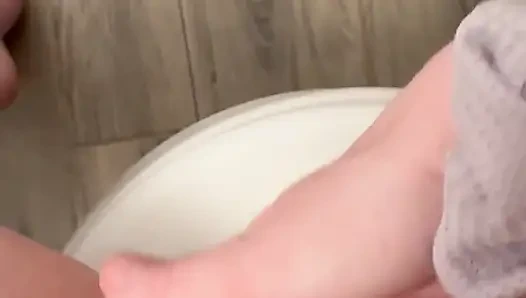 Stuffing My Tight Pussy