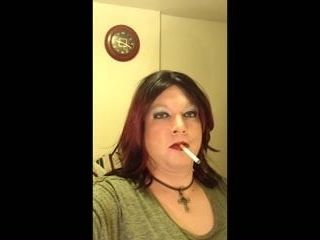 Shanna fumando fetiche