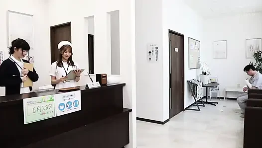 Beautiful Nurse Will Nurses Your Cock with Her Horny Body and Octopus Tongue. Part.1