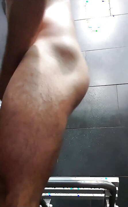 Shower in the Gym