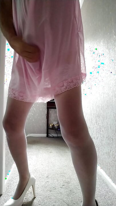 Pink babydoll