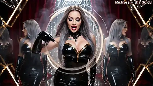 Ich kann nicht sagen, nein, schlampe. Du liebst es, angst zu haben - streicheln und schlucken für mich