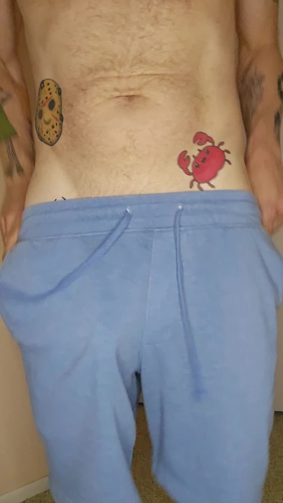 Daddy's naked cock.