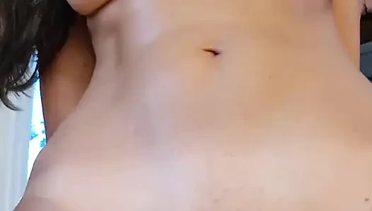 Hot Housewife Masturbates by the Fireplace and Has Intense and Multiple Orgasms.