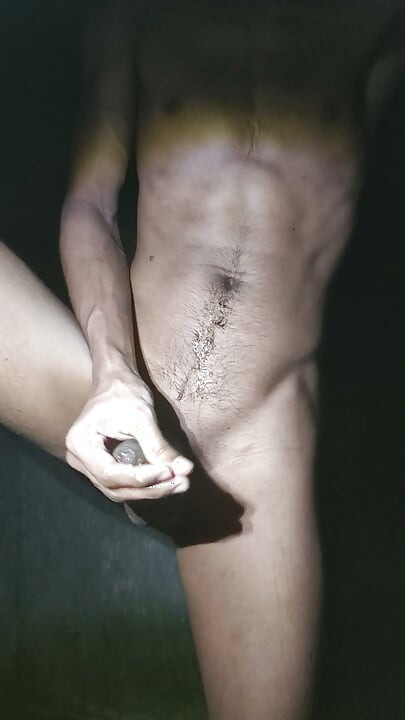 Hard Anal play and anal fisting in the night
