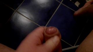 Rubbing my circumcised cock with jerking