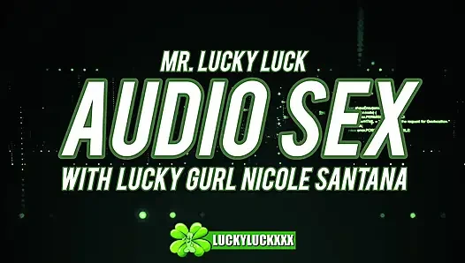 Şanslı kız Nicole Santana - sesli seks asmr bay şanslı şans ile sert sikişiyor