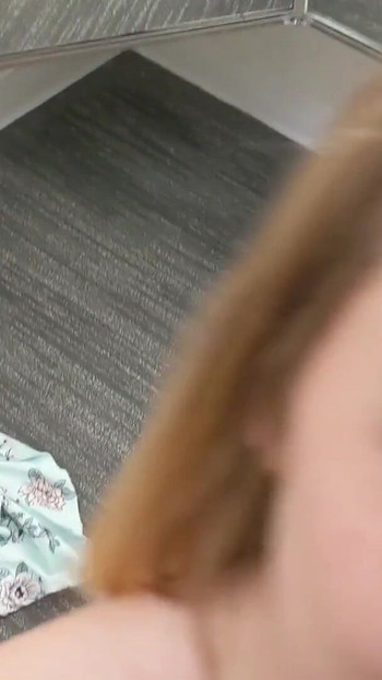Epic moment from "Public Quarantine Shopping, Deepthroat Fuck With Canadian Blonde"