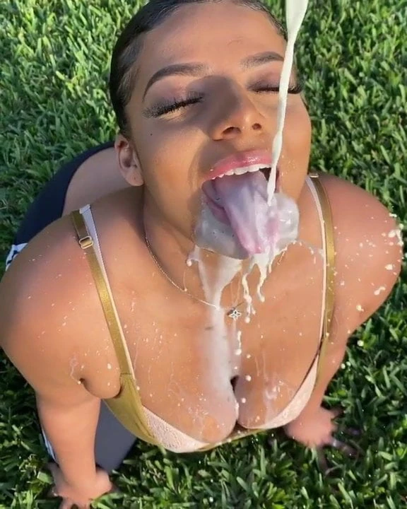 Drinking milk
