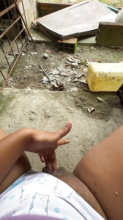The farm workers like to watch me masturbate