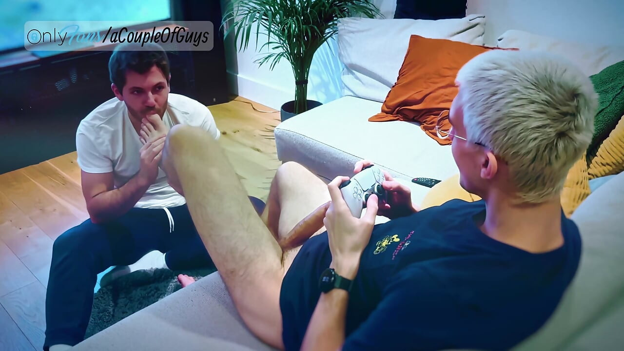 He Sucks on My Feet and Gives Me Sloppy Head While I Play Games on the Couch