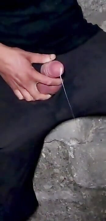 Cum Bucket in a Church Stairs.