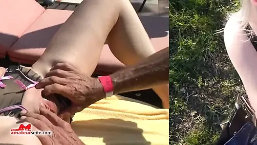 JuleStern ve doğal sahneler ile ateşli amatör derleme videosu