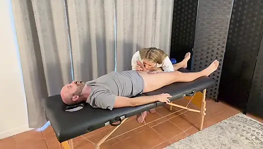 Chiro Cock Adjustment with Angelica Amore
