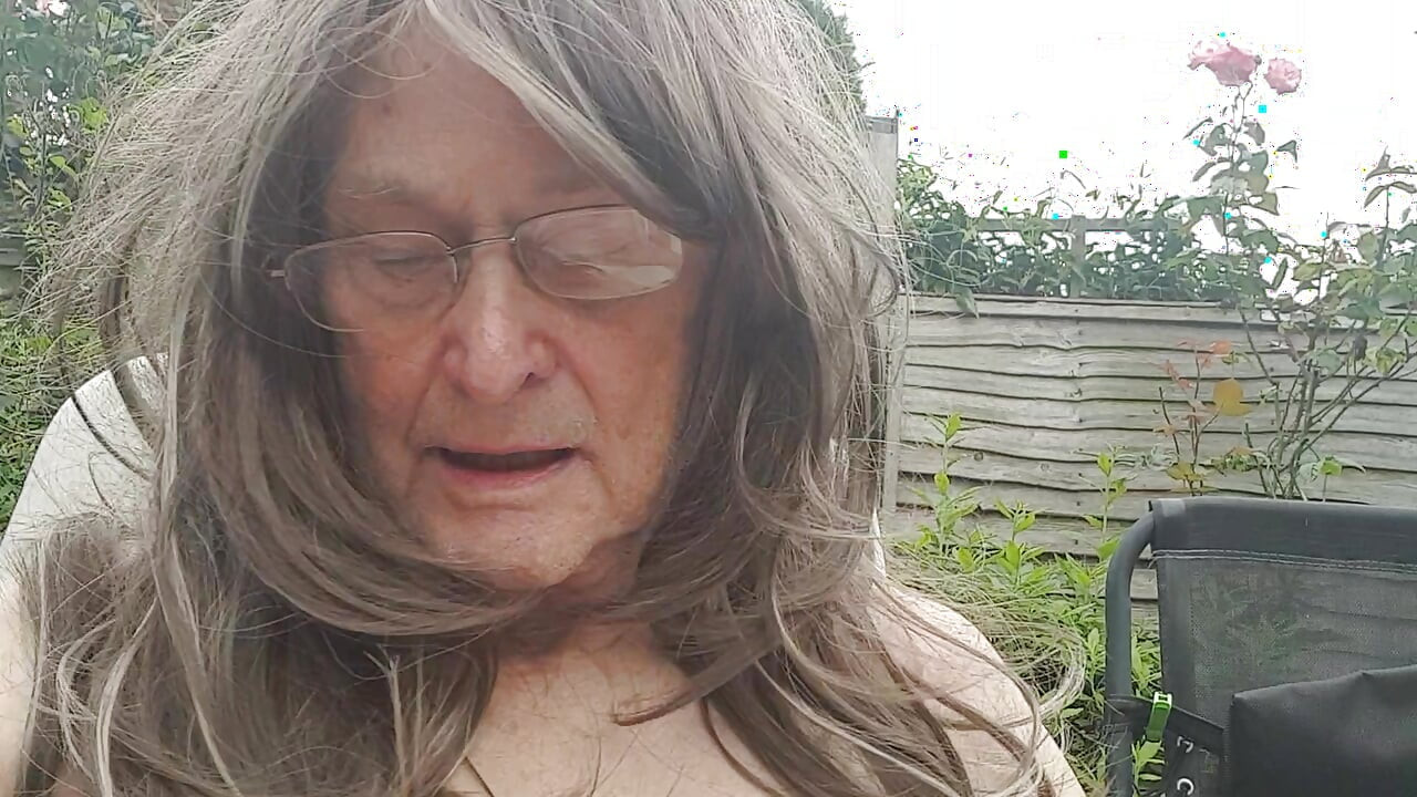 Back to bra and knickers outdoor