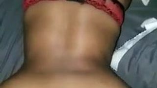 Bajan vrouw sexing van haar vriendje, partner