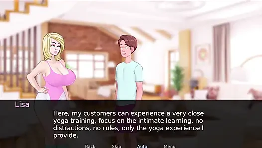 Sex note #6: Lisa let me help her to do yoga