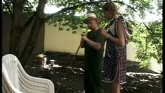 Sexy German babe gets fucked hard before a facial