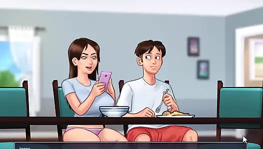 Cerita musim panas - jenny minta aku bantuin dia ngentot sambil bugil