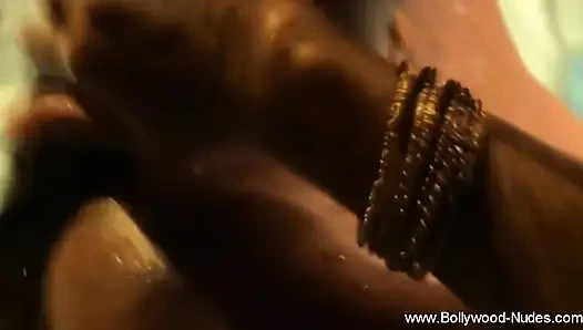 Bharat Natyam Tänzerin sinnliche quest